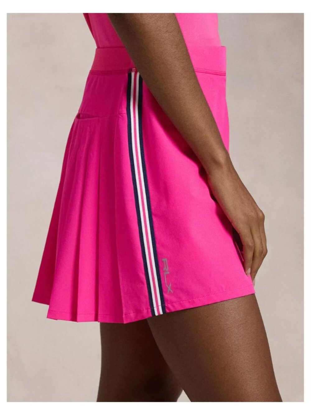 NEW RLX Ralph Lauren Women's L 17" Pleated Back Skort NWT $148 - Picture 6 of 6